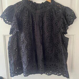 Super Cute Eyelet Top